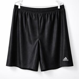 Vintage Adidas Rare Dazzle Basketball Shorts Shiny Black Athletic Y2K Sportwear